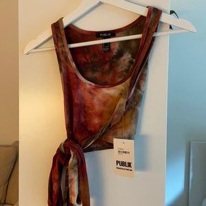 NWT forever 21 wrap top size S